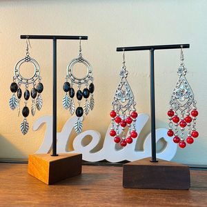 Set of Fun Beaded Statement Earrings